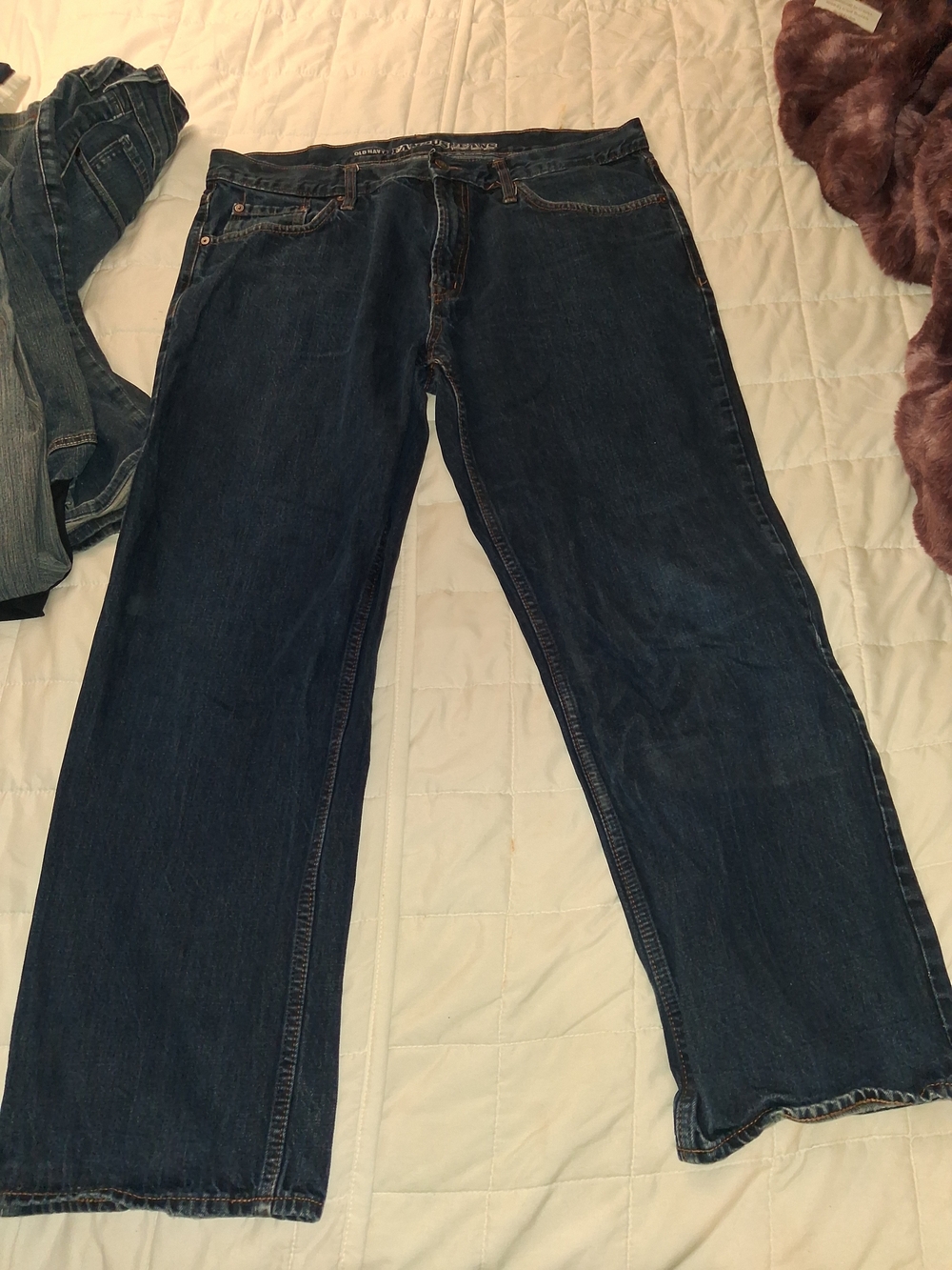 Old Navy Men's Dark Indigo Bootcut Jeans